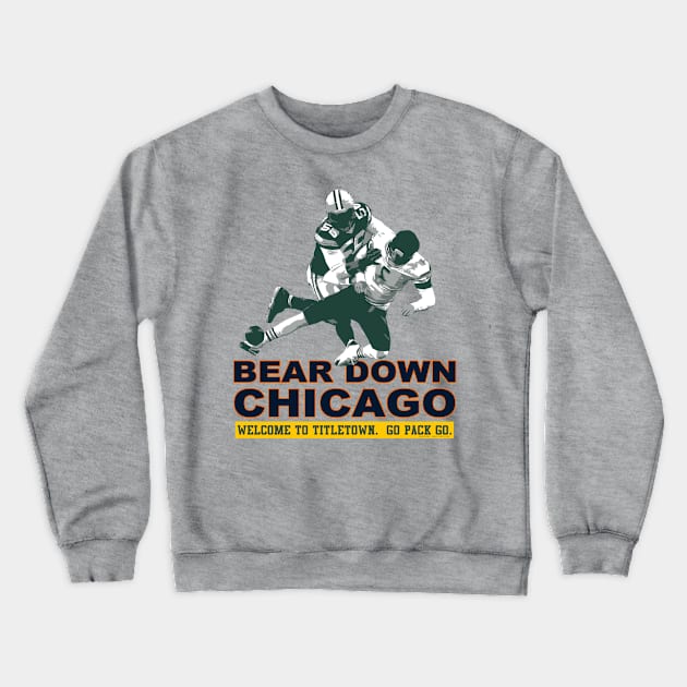 BEAR DOWN Crewneck Sweatshirt by wifecta